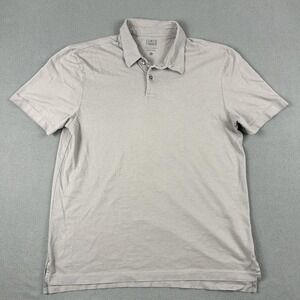Flint and Tinder Polo Shirt Mens Extra Large Gray Supima Cotton Made in USA